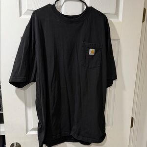 Carhartt Men's Classic Black Tee with Pocket